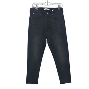 PacSun Men’s Black Denim Dad Jeans. Size 30X30.